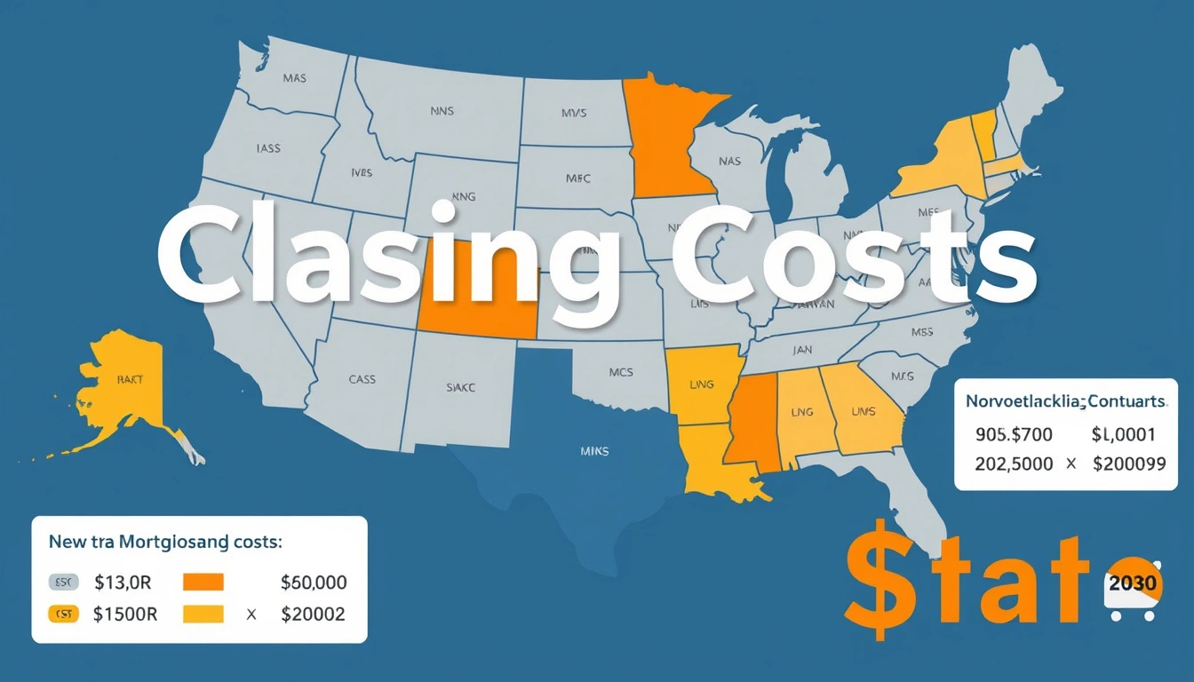mortgage closing costs breakdown by state