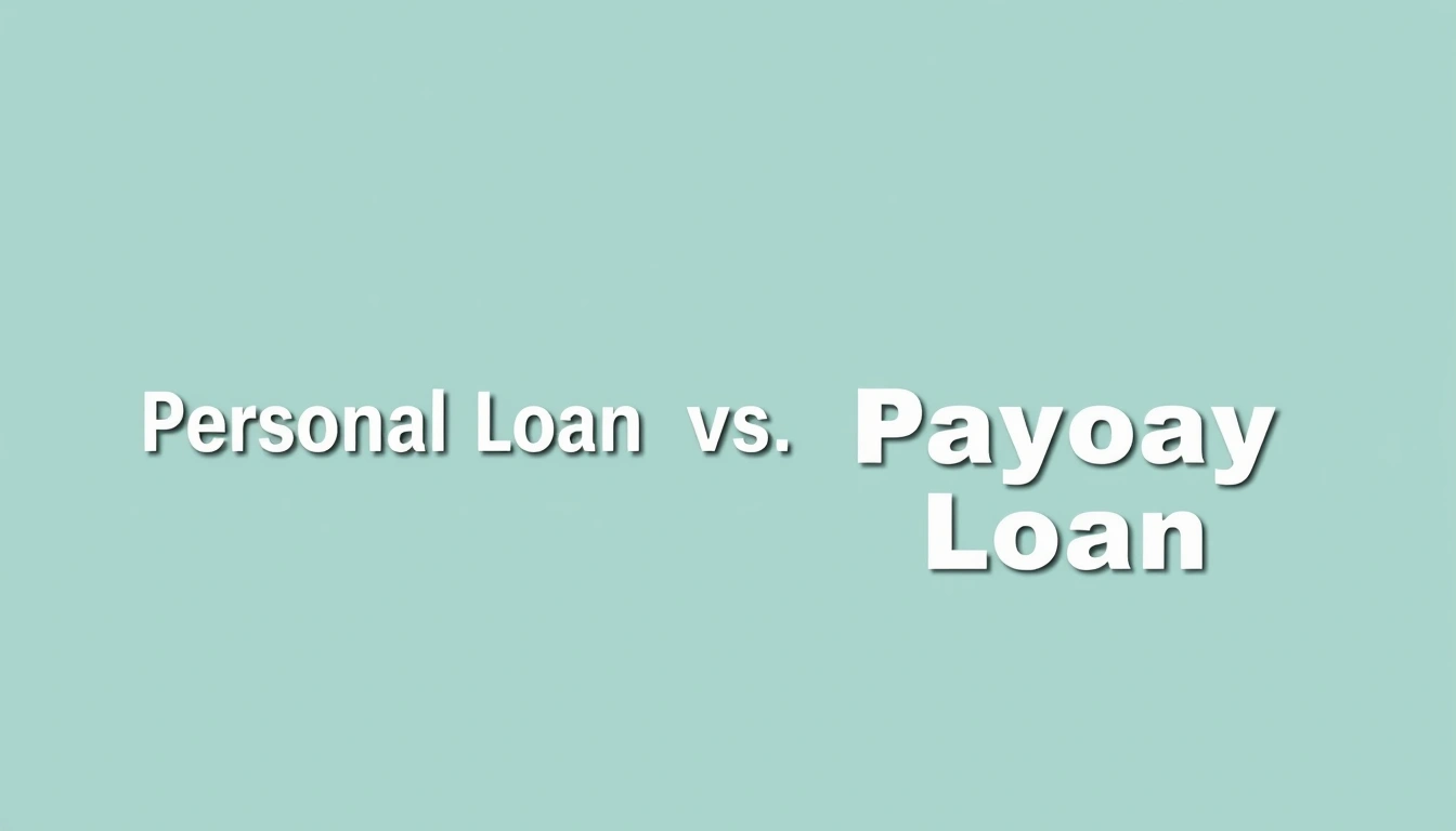 Personal Loan vs Payday Loan Comparison – Discover Real Cost Differences
